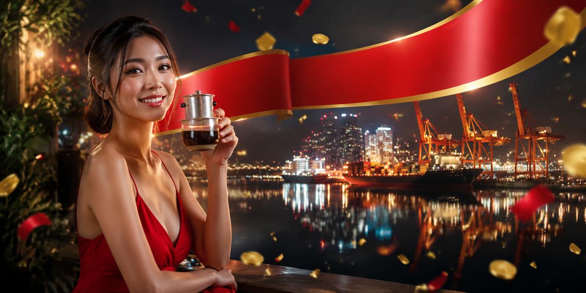 Khách hàng thưởng thức cà phê và tận hưởng ưu đãi hoàn tiền tại Hải Phòng
